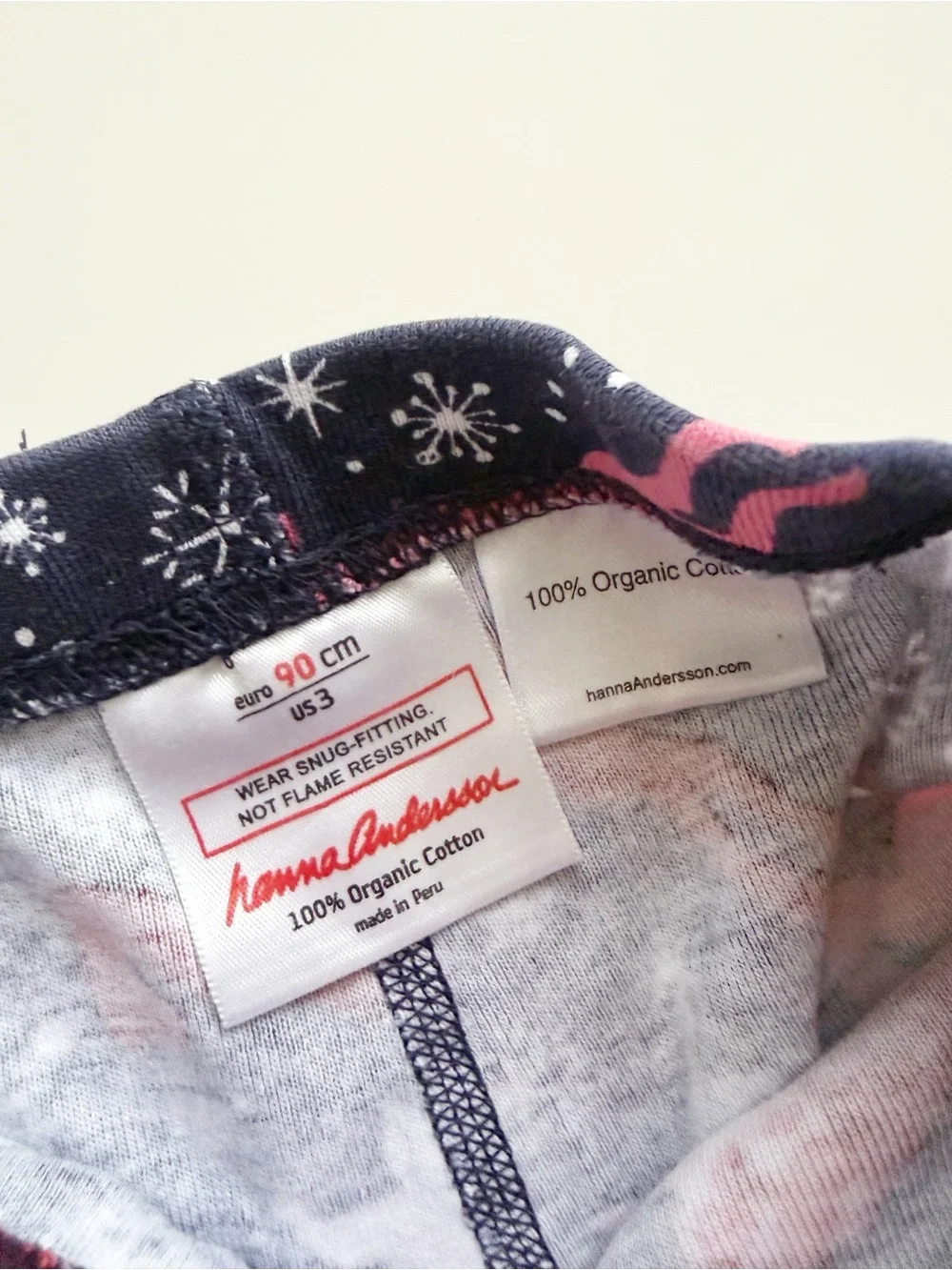 Hanna Andersson Reindeer Pajama Set Size 3